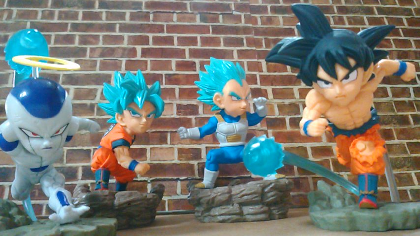 The Movie Resurrection 'F' Set ของแท้ JP แมวทอง - WCD Banpresto [โมเดลดราก้อนบอล] (4 ตัว)