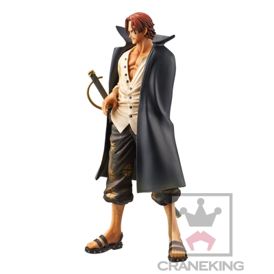 Shanks ของแท้ JP แมวทอง - Master Stars Piece Banpresto [โมเดลวันพีช]