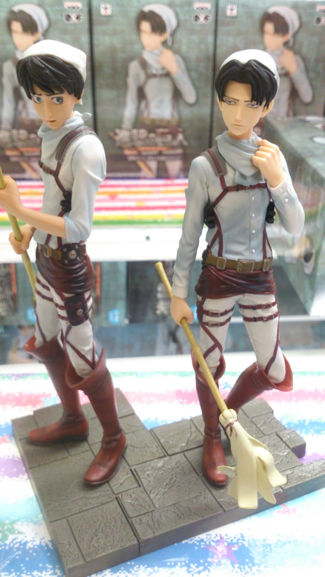 Eren & Levi ของแท้ JP - DXF Banpresto [โมเดล Attack on Titan] (2 ตัว)