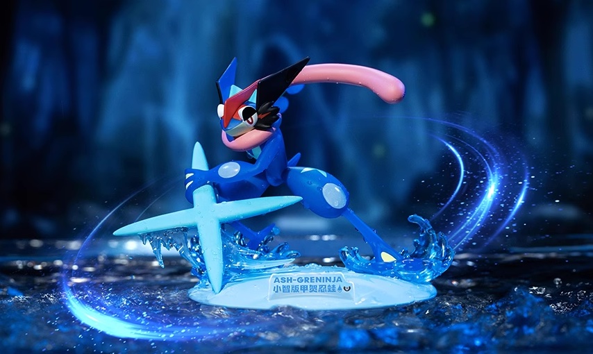 Greninja ของแท้ - Prime Figure Mini Funism [โมเดลโปเกมอน]