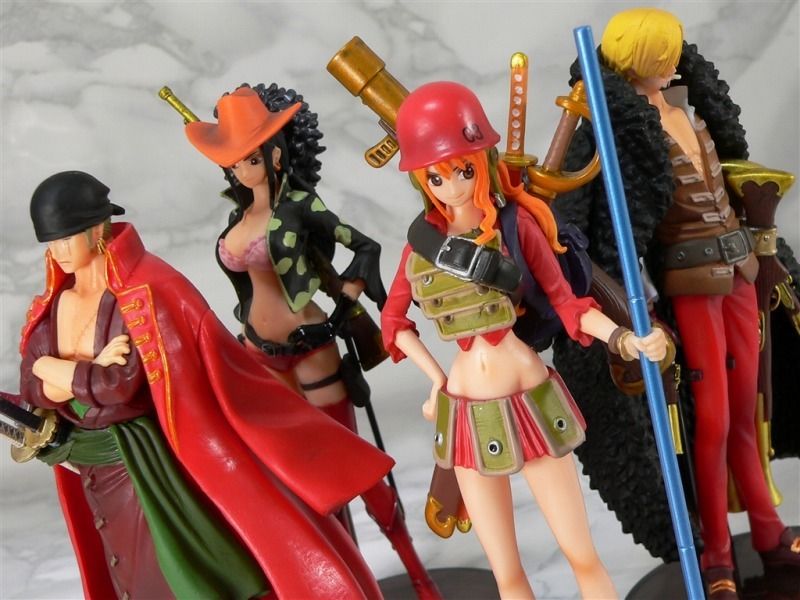Straw Hat Pirates Film Z Special Set ของแท้ JP แมวทอง - Super Styling Bandai [โมเดลวันพีช] (9 ตัว)
