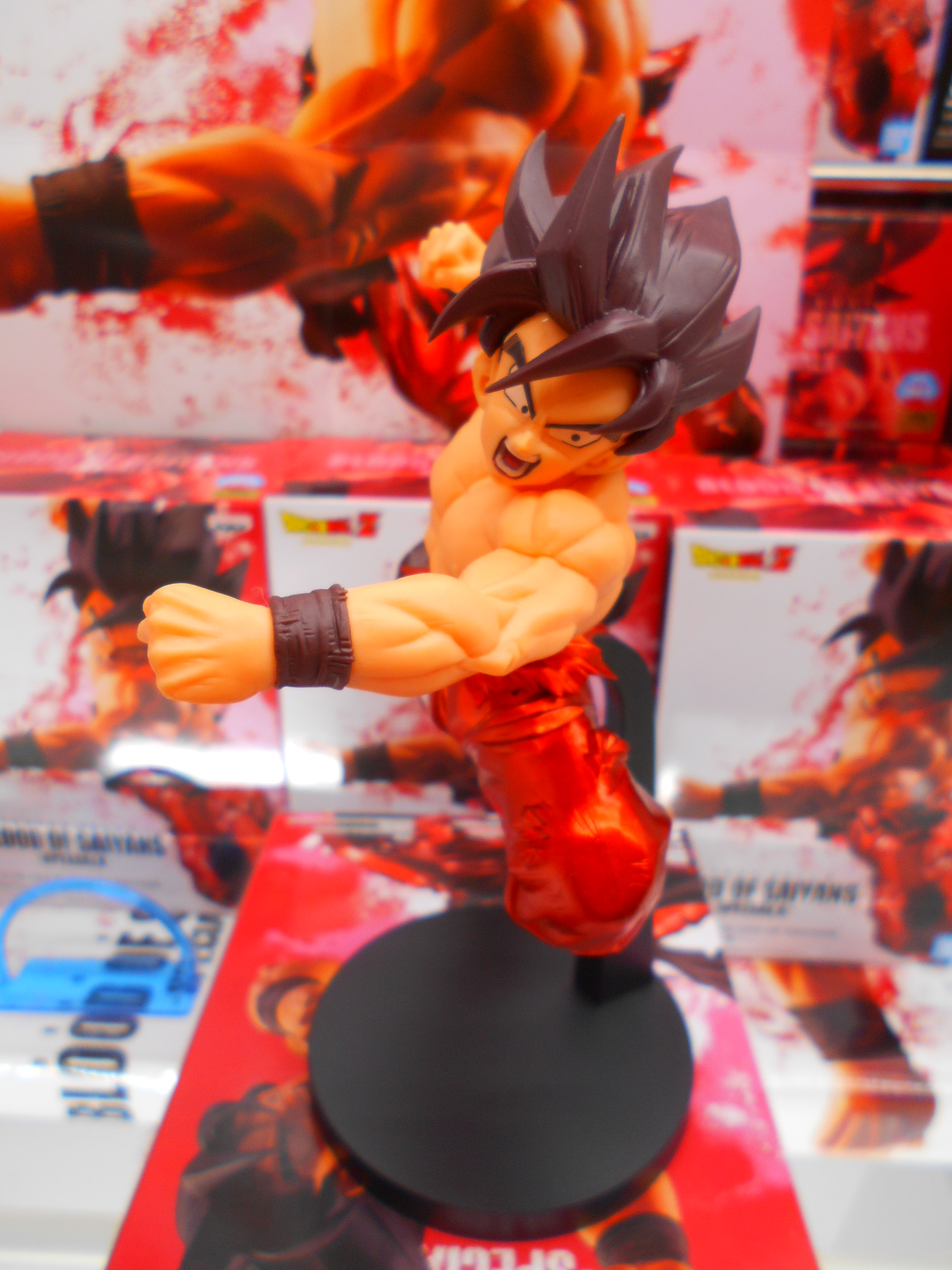 Goku ของแท้ JP แมวทอง - Blood of Saiyans Banpresto [โมเดลดราก้อนบอล]