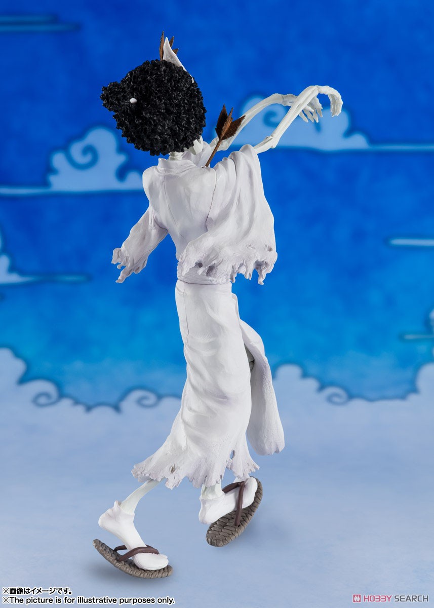 Brook Wano & Tama ของแท้ JP แมวทอง - Figuarts Zero Bandai [โมเดลวันพีช] (2 ตัว)