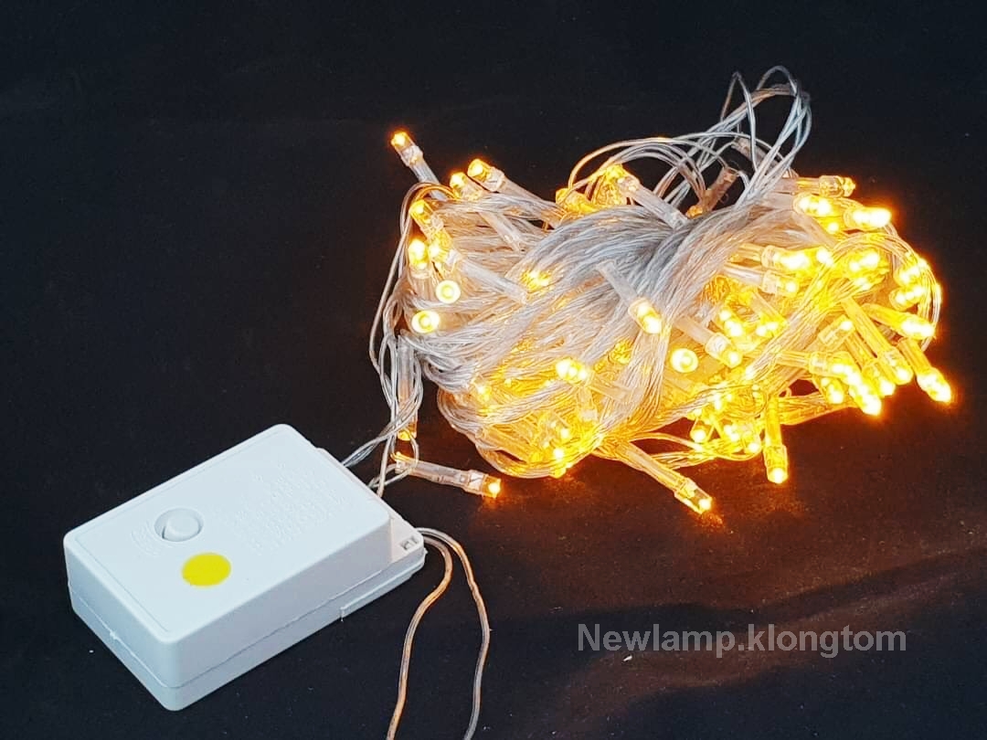 ไฟประดับ Led 8 เมตร กระพริบได้ 8 จังหวะ