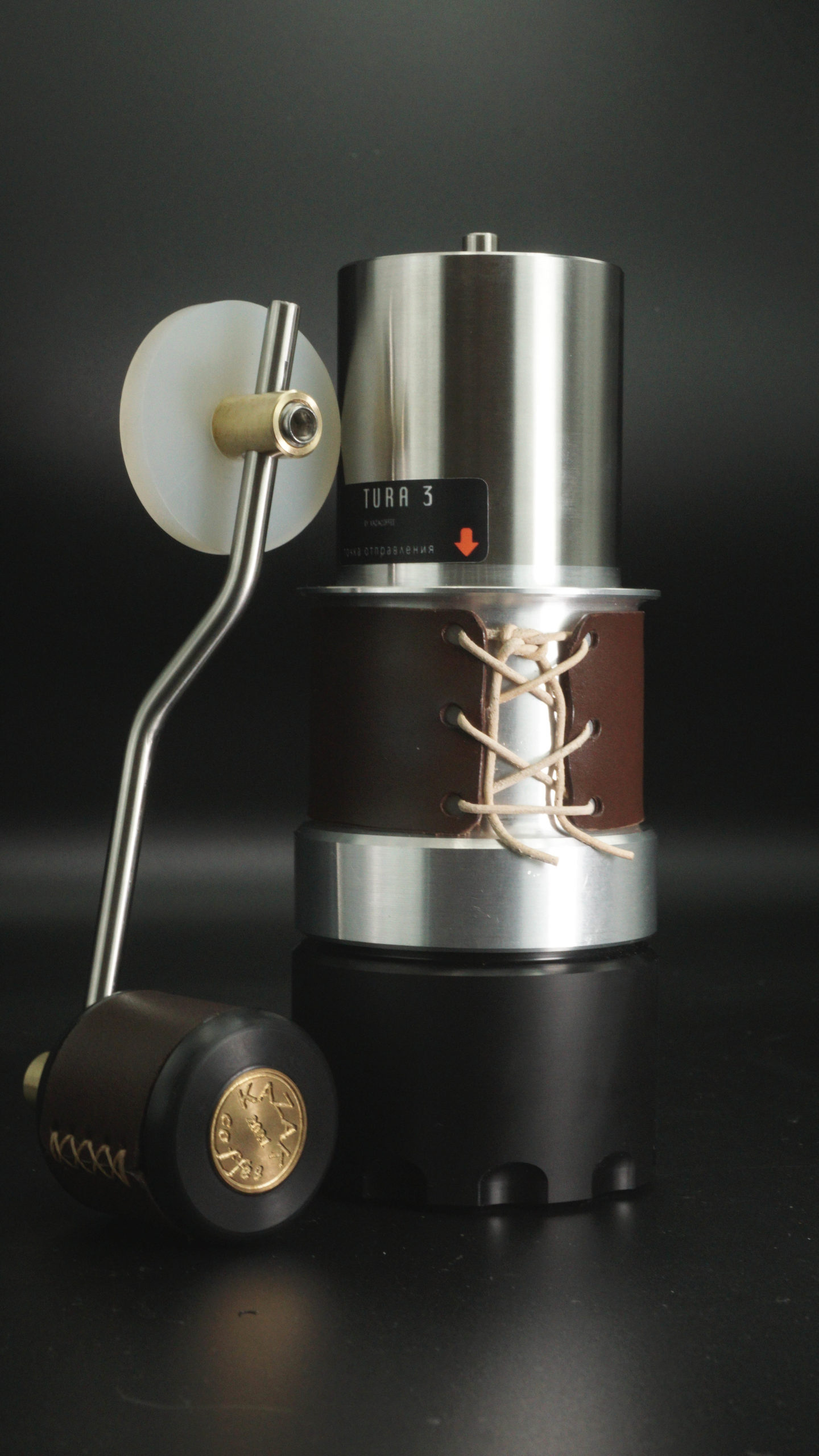 Kazak Manual coffee grinder "Tura 3" Brown