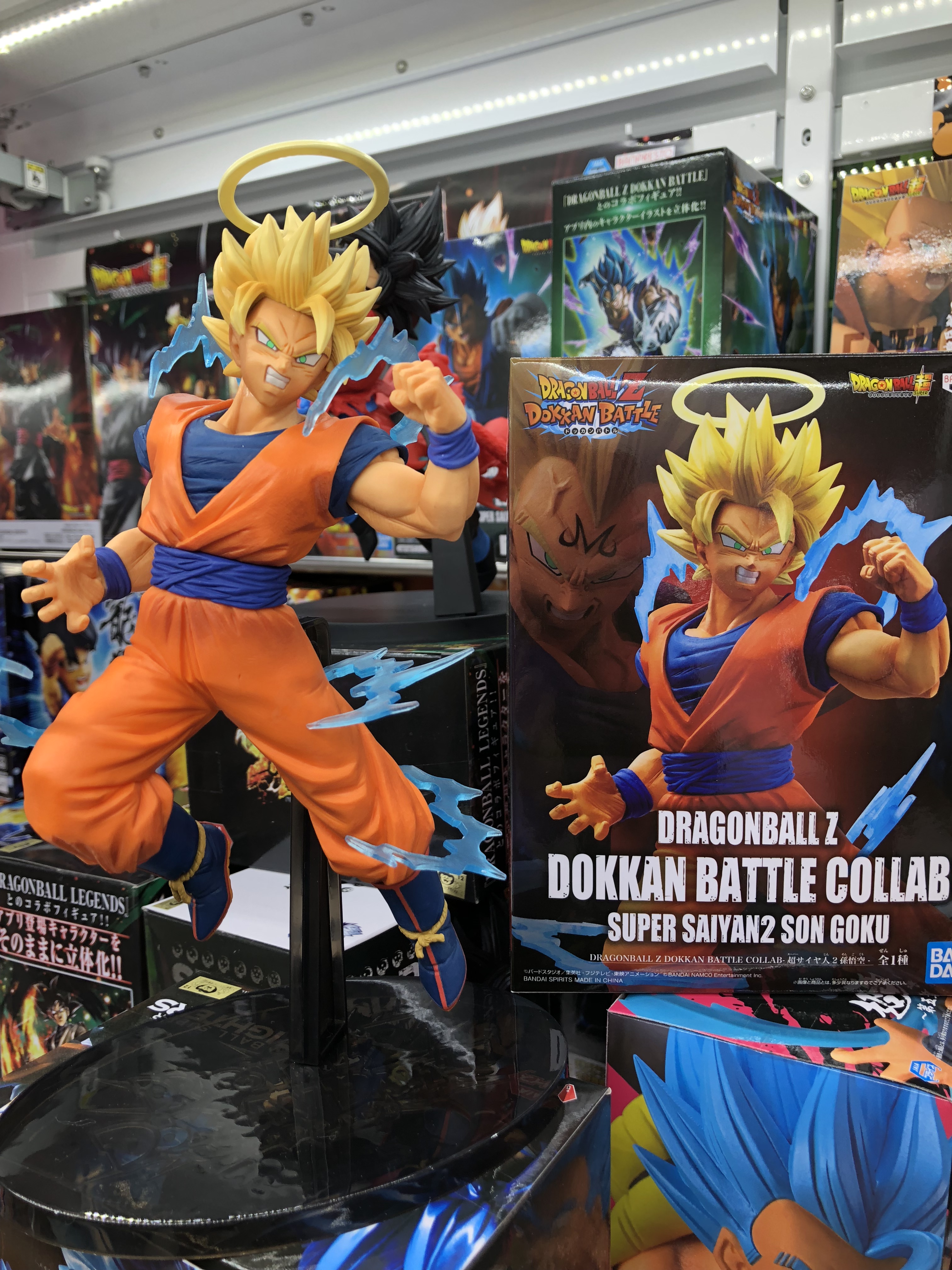 Goku Super Saiyan ของแท้ JP แมวทอง - Dokkan Battle Collab Banpresto [โมเดลดราก้อนบอล]