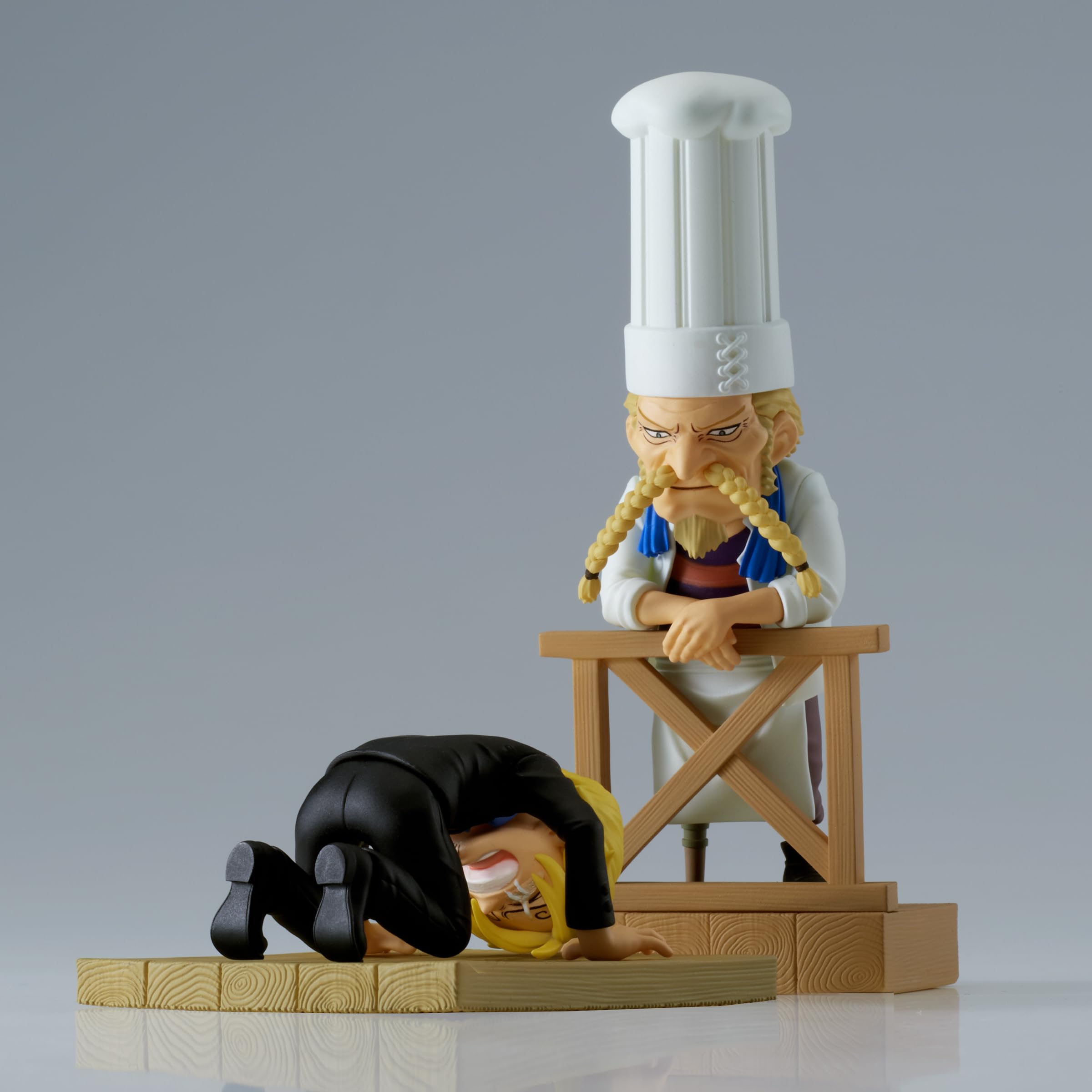 Sanji & Chef ของแท้ JP แมวทอง - WCF Banpresto [โมเดลวันพีช] (2 ตัว)