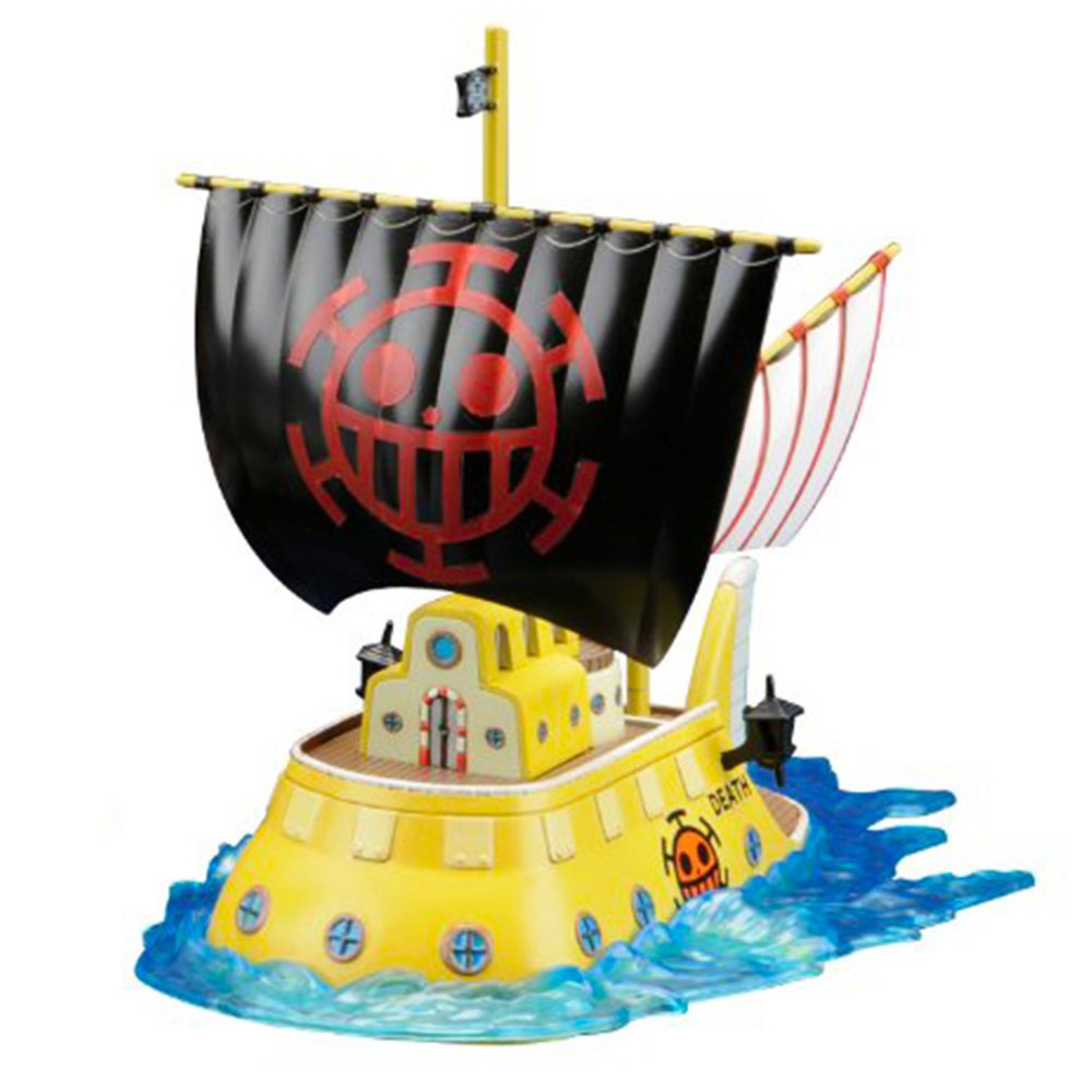 Trafalgar Law's Submarine (แบบประกอบ) ของแท้ JP แมวทอง - Grand Ship Collection Bandai [โมเดลเรือวันพีช]