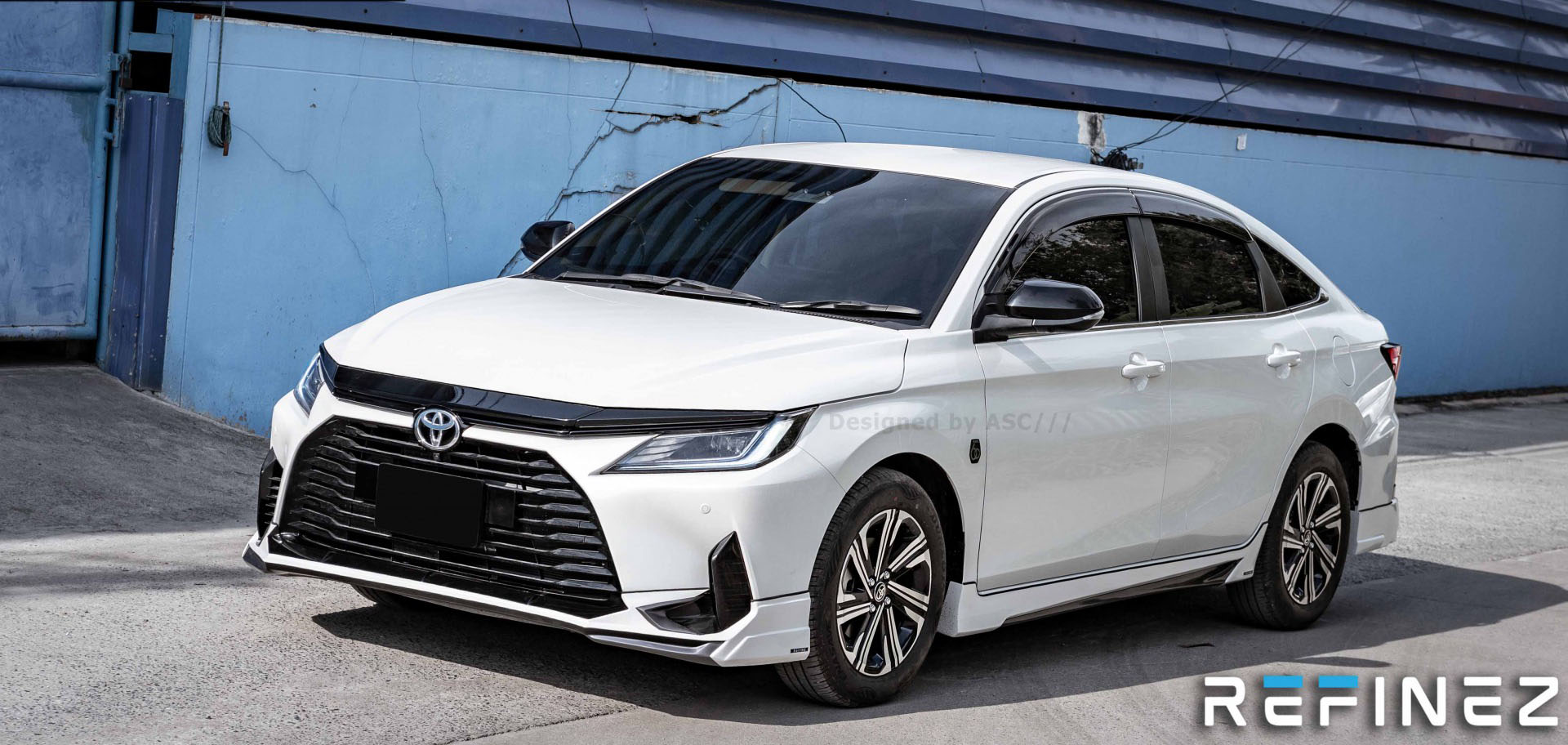 REFINEZ VS Toyota Yaris Ativ 4D 2022 [ติดแล้วรถจะออกแนวฉ่ำๆหนอ่ยนะวัยรุ่นส์]