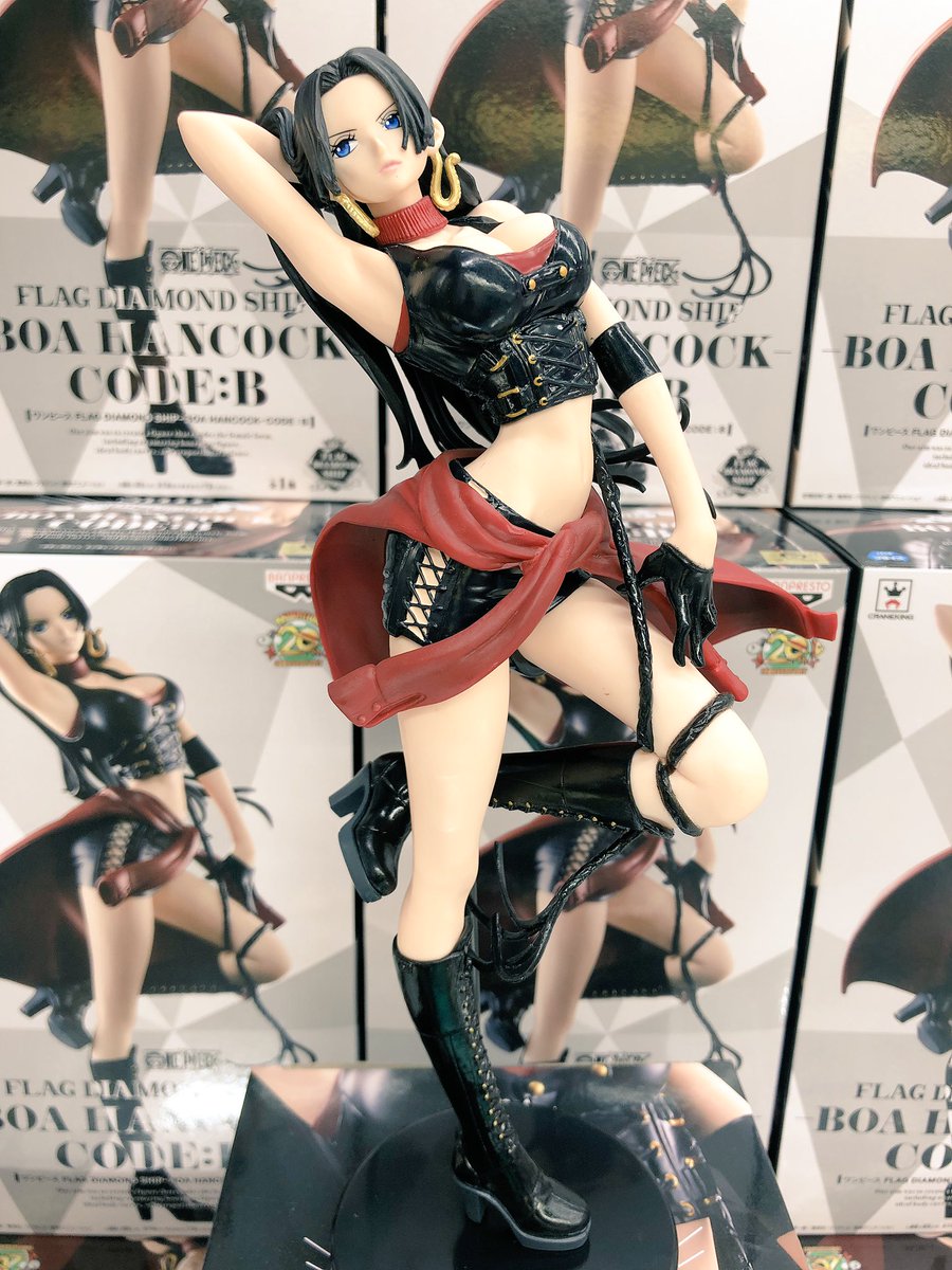 Boa Hancock Code B ของแท้ JP แมวทอง - Flag Diamond Ship Banpresto [โมเดลวันพีช]