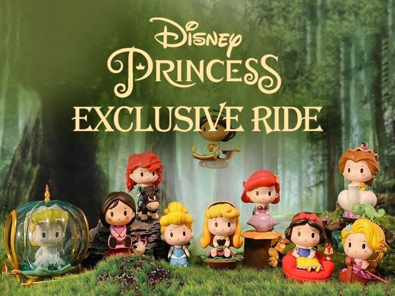 Disney Princess Exclusive Car Series - 100% - ของแท้ - Pop Mart [โมเดล Disney] (สินค้าพร้อมส่ง)