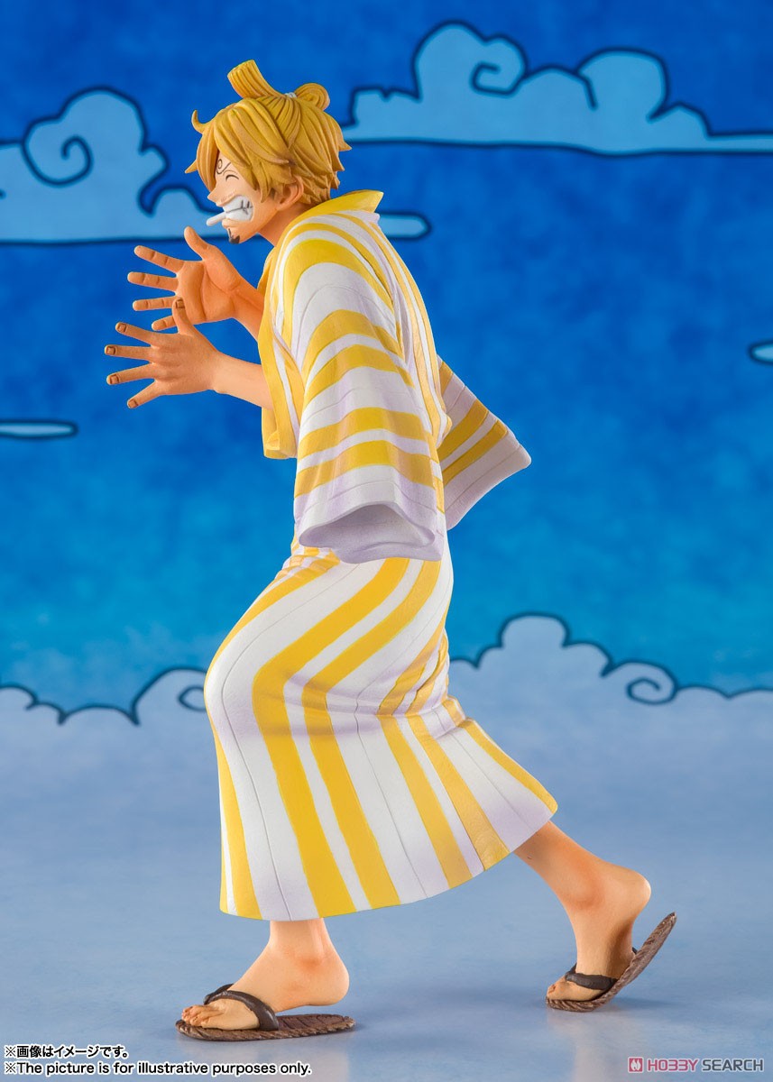 Sanji Wano ของแท้ JP แมวทอง - Figuarts Zero Bandai [โมเดลวันพีช]