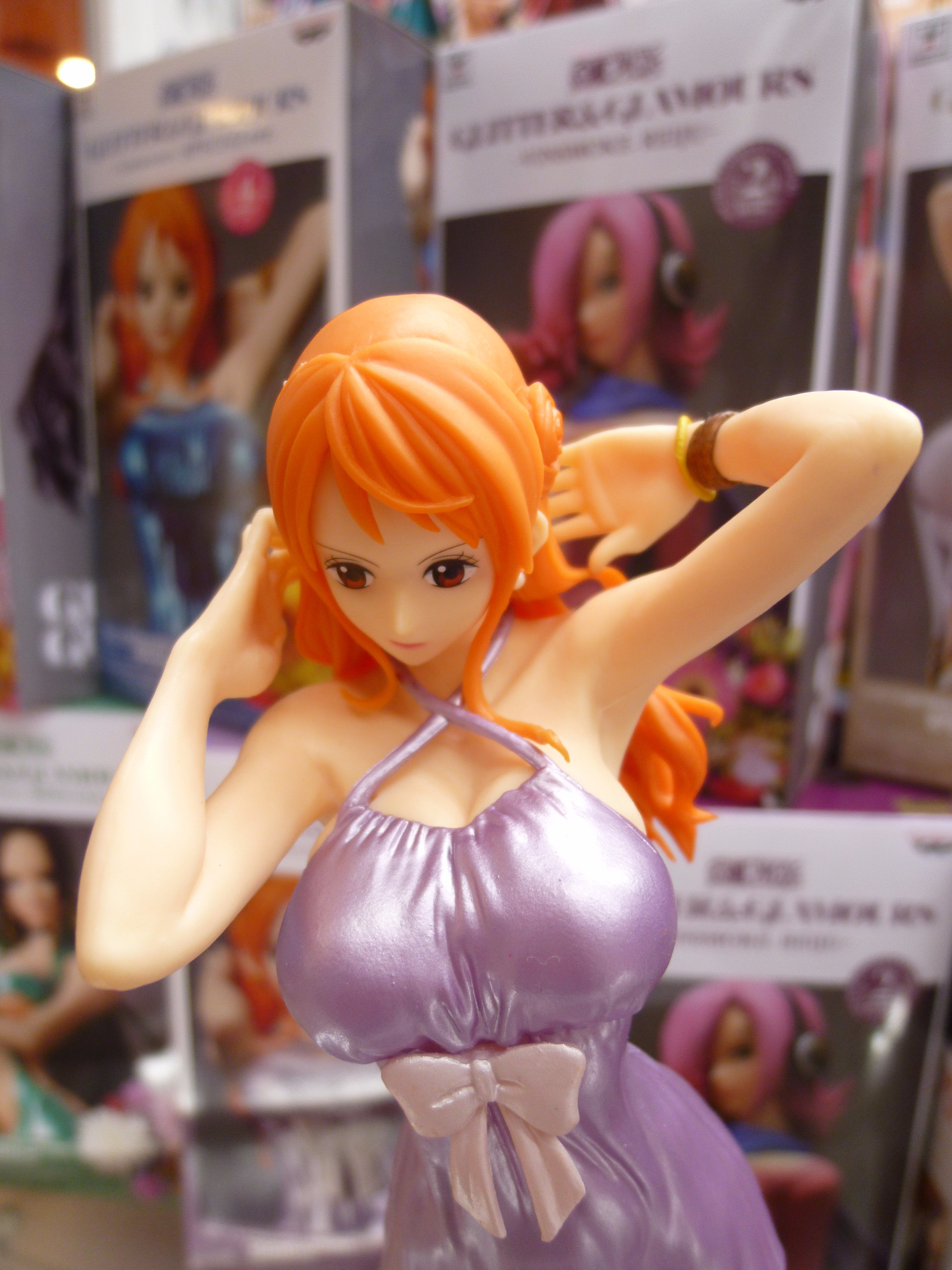 Nami Film Gold Special Color ของแท้ JP แมวทอง - Glitter & Glamours Banpresto [โมเดลวันพีช]