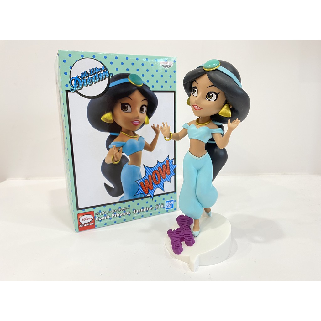 Jasmine ของแท้ JP - Comic Princess Banpresto [โมเดล Disney]