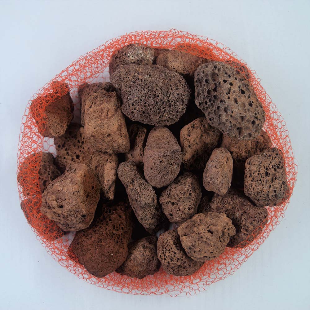 หินคีรีก้า รูพรุนสูง มีสารที่มีประโยชน์กับสัตว์น้ำมาก บรรจุ 1กก. แถมใยแก้วอย่างดี 1 แผ่น