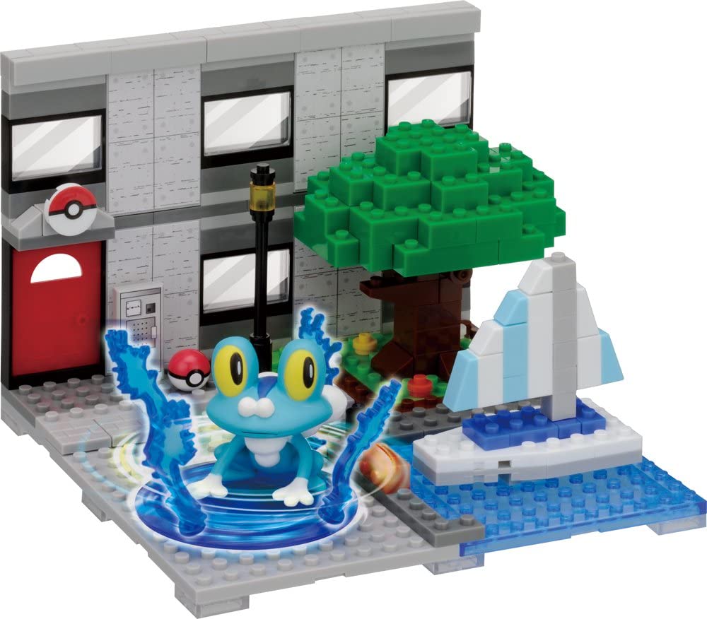 Keromatsu's Yacht Harbor ของแท้ JP - Nanoblock Plus Takara Tomy [โมเดลโปเกมอน]