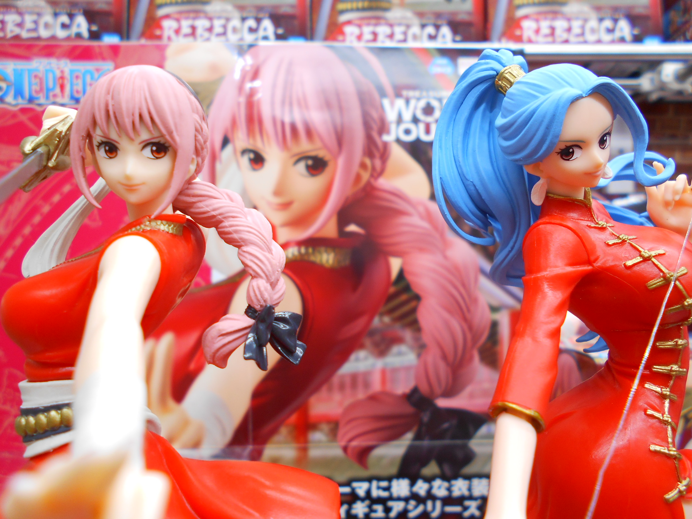 Rebecca ของแท้ JP แมวทอง - Treasure Cruise World Journey Banpresto [โมเดลวันพีช]