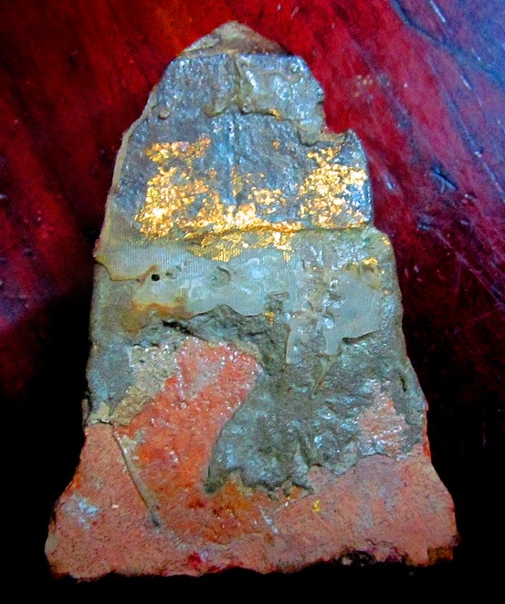 พระโค่นสมอ เนื้อดิน พระกรุวังหน้า หักซ่อม พระแท้ดูง่าย