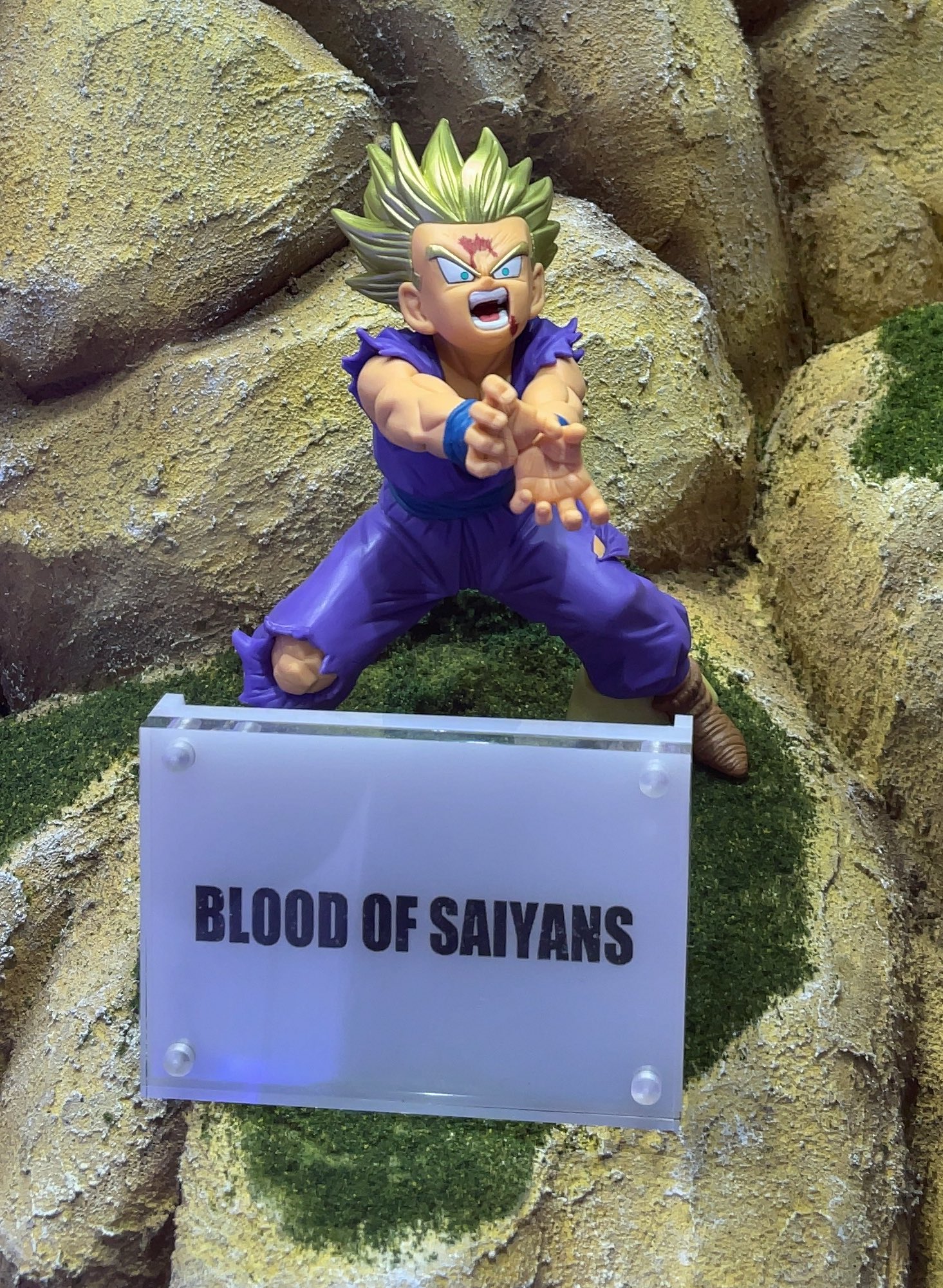 Gohan Super Saiyan ของแท้ JP แมวทอง - Blood of Saiyans Banpresto [โมเดลดราก้อนบอล]