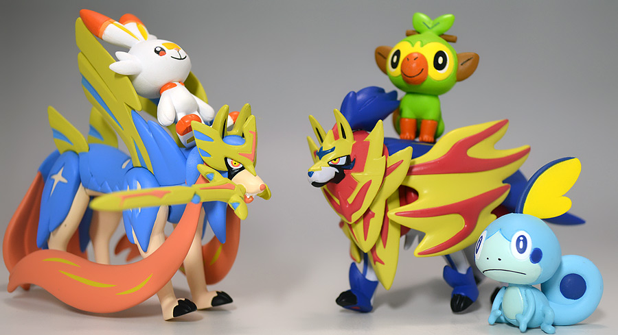 Zacian ของแท้ JP - Monster Collection Takara Tomy [โมเดลโปเกมอน]