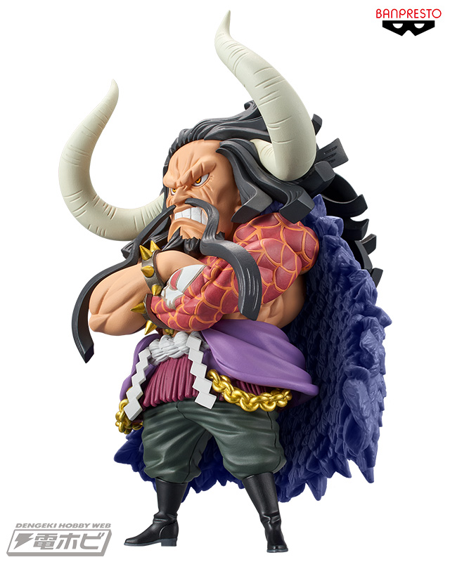 Kaido & All-Stars Set ของแท้ JP แมวทอง - WCF Banpresto [โมเดลวันพีช] (4 ตัว)
