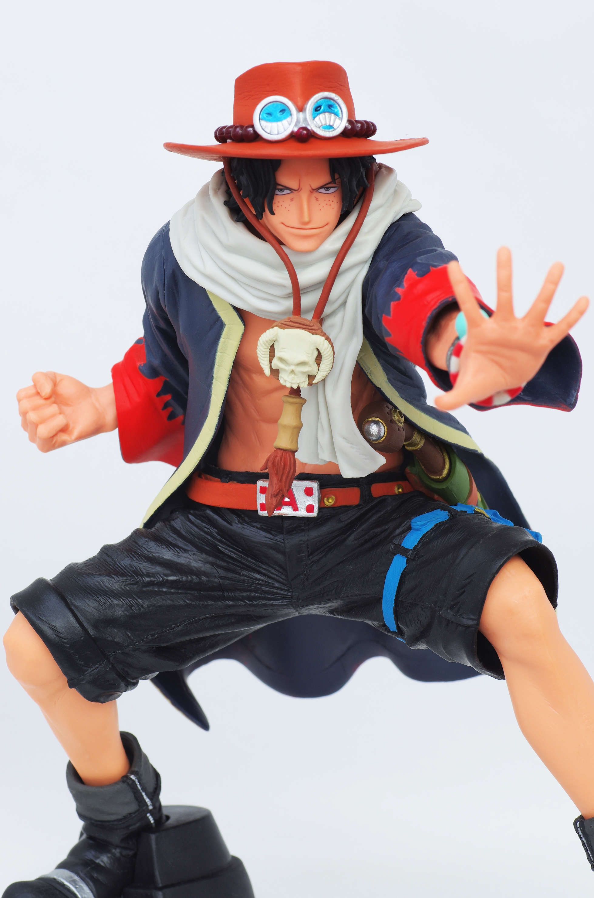 Ace ของแท้ JP แมวทอง - King of Artist Banpresto [โมเดลวันพีช]
