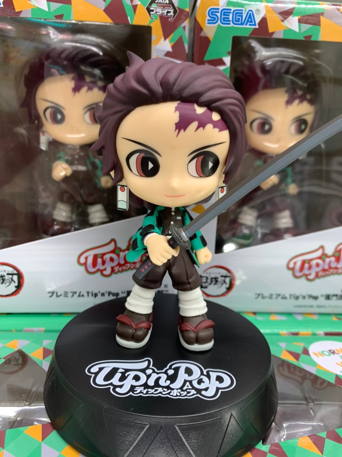 Tanjiro ของแท้ JP - Tip'n'Pop Sega [โมเดล Demon Slayer]