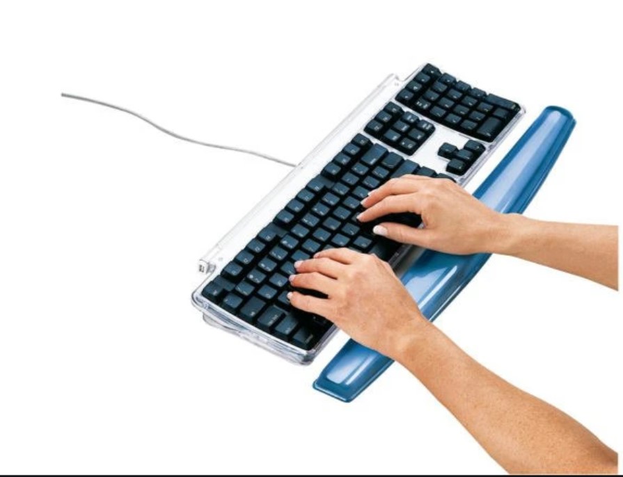 แท่นเจลรองข้อมือสำหรับคีย์บอร์ด Fellowes รุ่น Keyboard Wrist Support