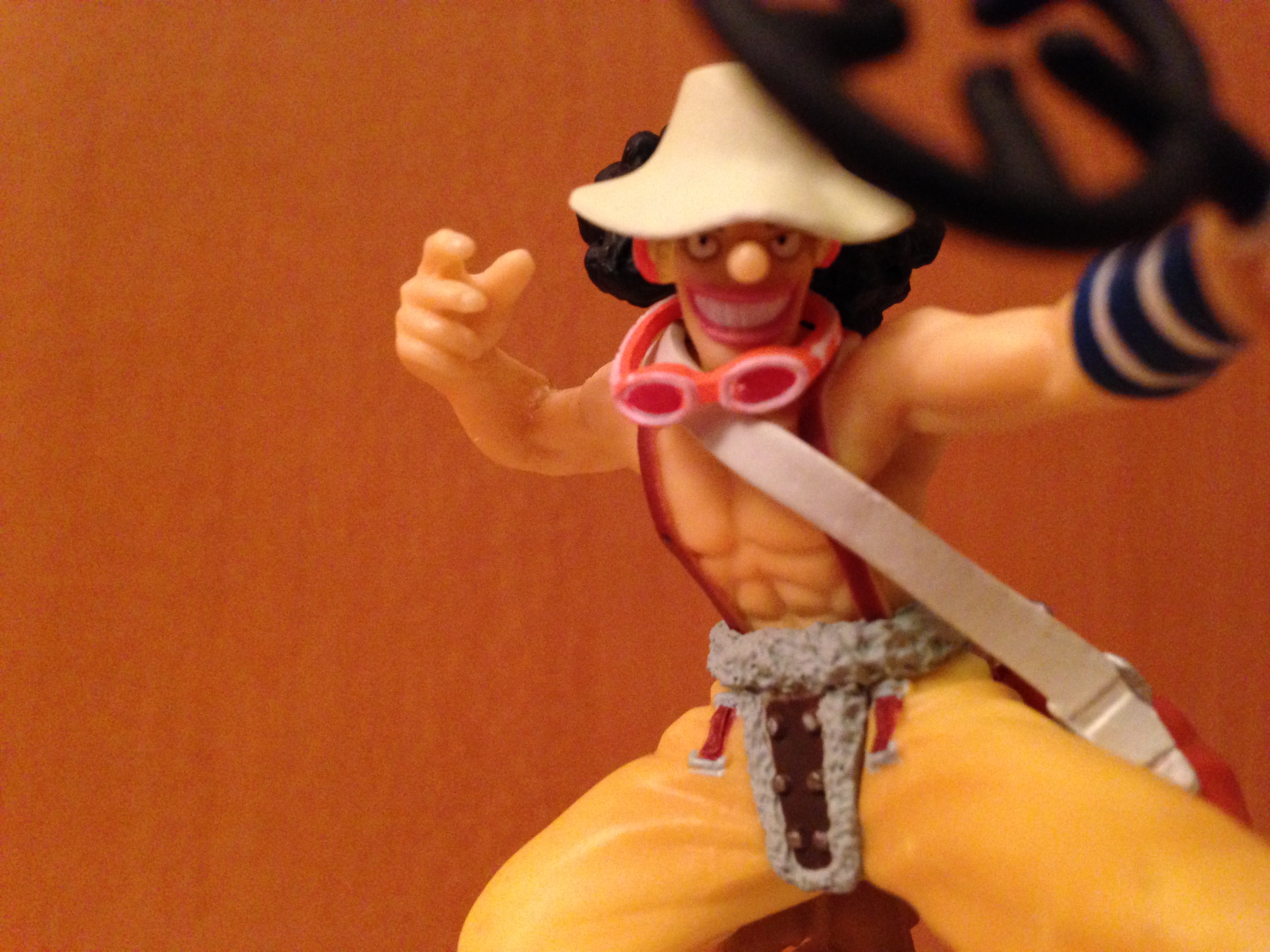 Usopp ของแท้ JP แมวทอง - Attack Motions Bandai [โมเดลวันพีช]