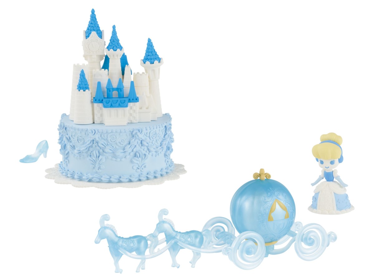 Cinderella & Castle ของแท้ JP - Patisserie au Sucre Banpresto [โมเดล Disney] (1 ตัว + ปราสาท)