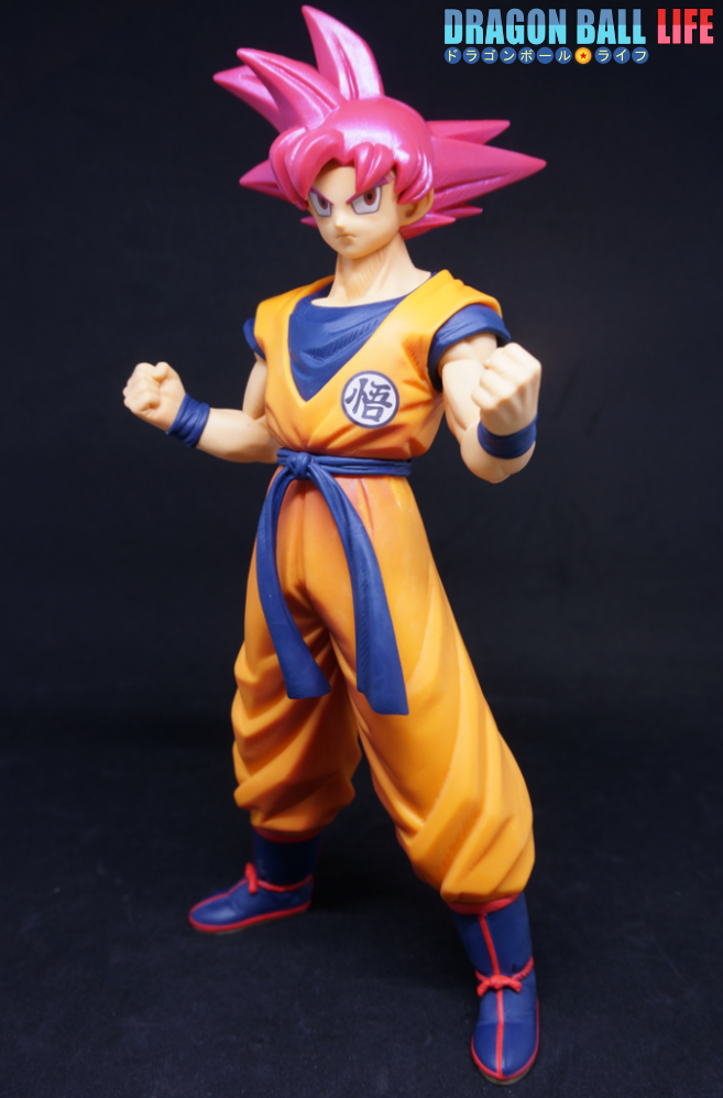 Goku Super Saiyan God ของแท้ JP แมวทอง - Choukoku Buyuuden Banpresto [โมเดลดราก้อนบอล]
