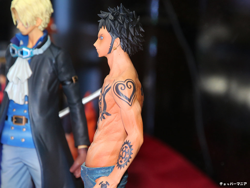 Law ของแท้ JP แมวทอง - King of Artist Banpresto [โมเดลวันพีช]