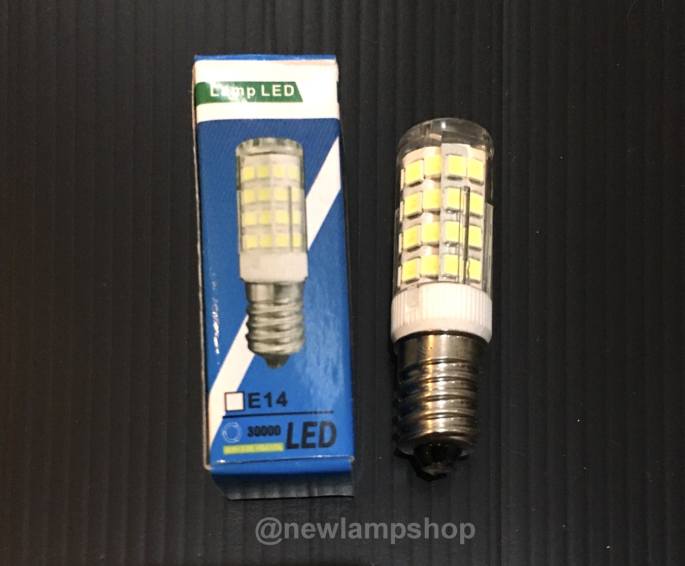 หลอดไฟหัวทู่ LED 5W E14 220V แสงขาว