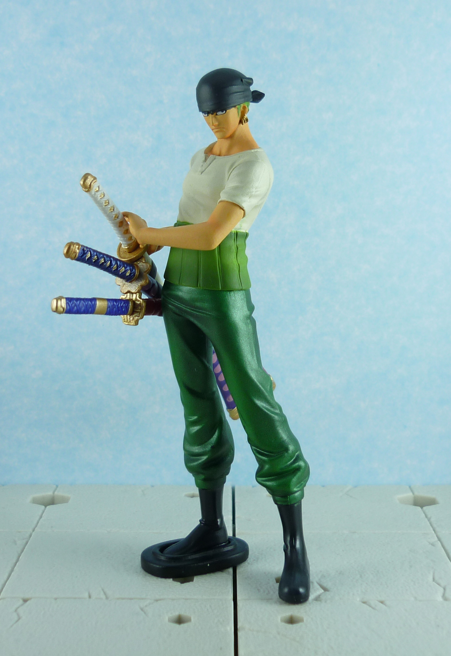 Zoro ของแท้ JP แมวทอง - HSCF Banpresto [โมเดลวันพีช]