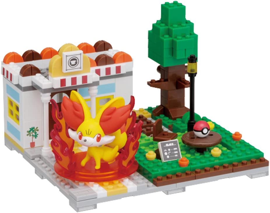 Fokko's Coffee Shop (แบบประกอบ) ของแท้ JP - Nanoblock Plus Takara Tomy [โมเดลโปเกมอน]