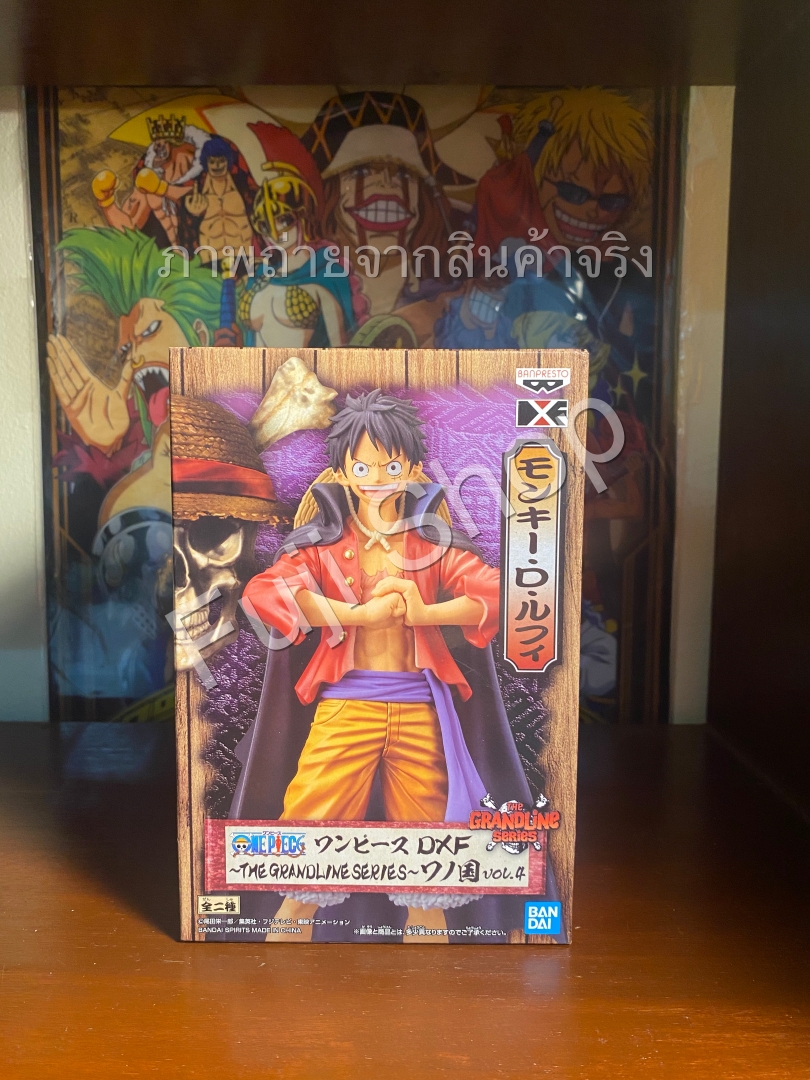 Luffy Wano ของแท้ JP แมวทอง - Grandline Men Banpresto [โมเดลวันพีช]