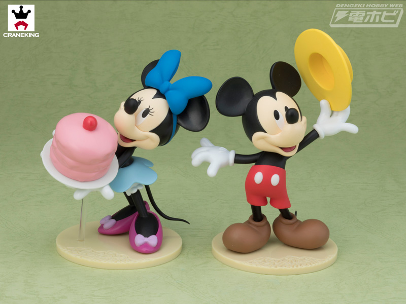 Mickey & Minnie Mouse The Little Whirlwind ของแท้ JP - Lovers Moments Banpresto [โมเดล Disney] (2 ตัว)