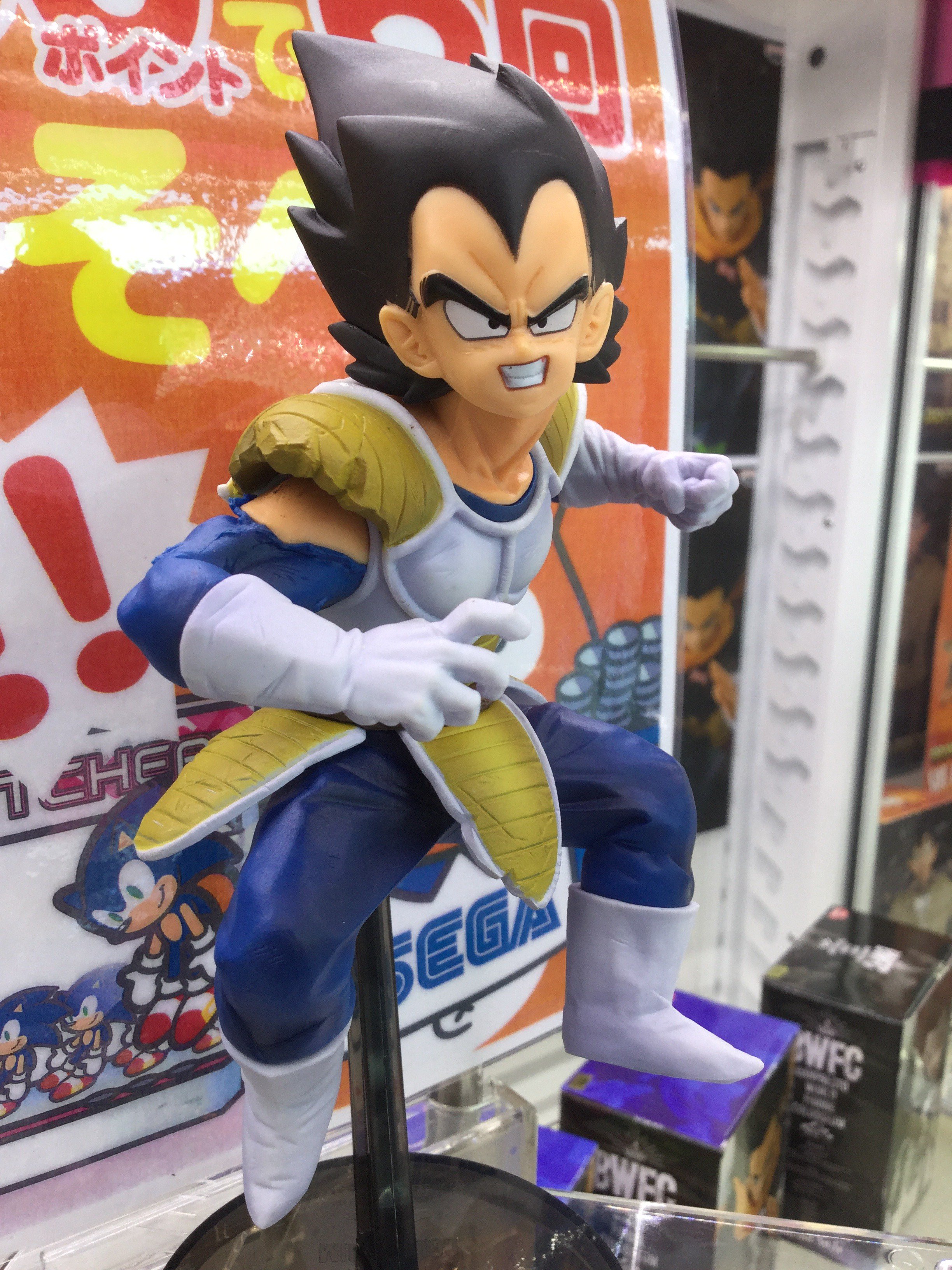 Vegeta ของแท้ JP แมวทอง - Banpresto World Figure Colosseum [โมเดลดราก้อนบอล]