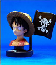 Straw Hat Pirates Set ของแท้ JP แมวทอง - Greatdeep Collection Bandai [โมเดลวันพีช] (9 ตัว)