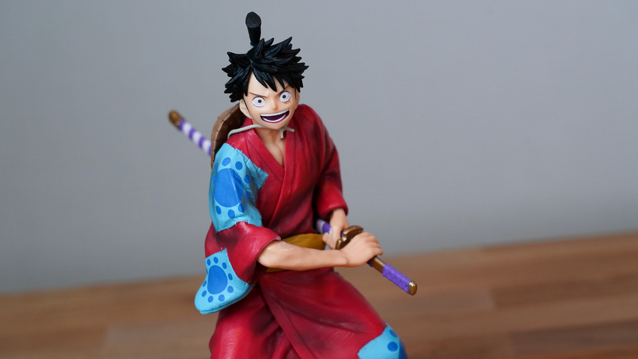 Luffy Wano ของแท้ JP แมวทอง - Ichiban Kuji Banpresto [โมเดลวันพีช]