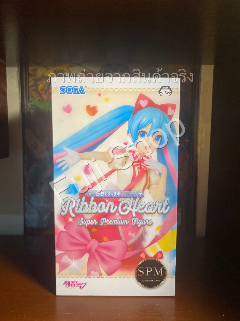 Miku Ribbon Heart ของแท้ JP - Super Premium Sega [โมเดล Project DIVA]