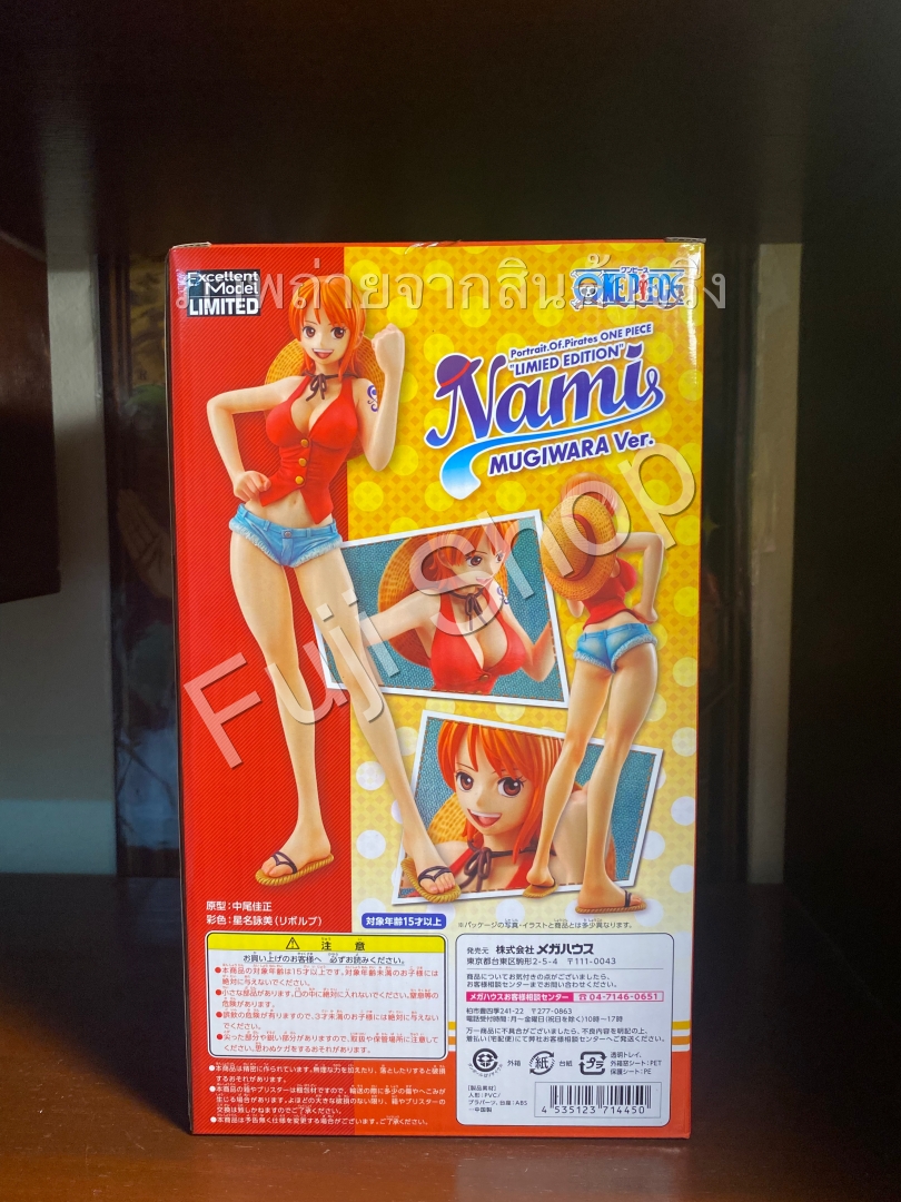 Nami Mugiwara ของแท้ JP แมวทอง - POP Limited Edition Megahouse [โมเดลวันพีช]