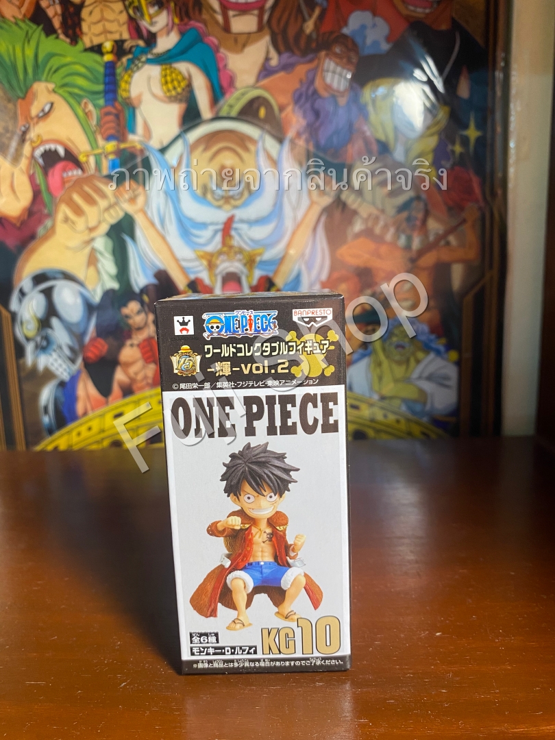 Luffy ของแท้ JP แมวทอง - WCF Banpresto [โมเดลวันพีช]