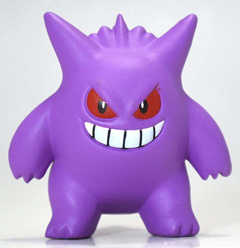 Gengar ของแท้ JP - Monster Collection Takara Tomy [โมเดลโปเกมอน]