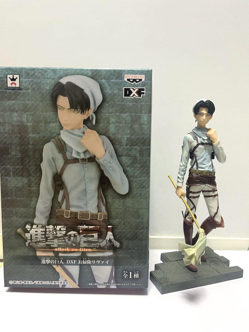 Eren & Levi ของแท้ JP - DXF Banpresto [โมเดล Attack on Titan] (2 ตัว)
