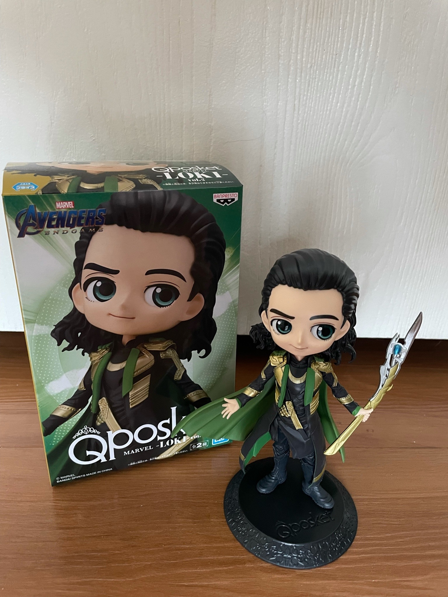 Loki - ver.A ของแท้ JP - Q Posket Banpresto [โมเดล Marvel]