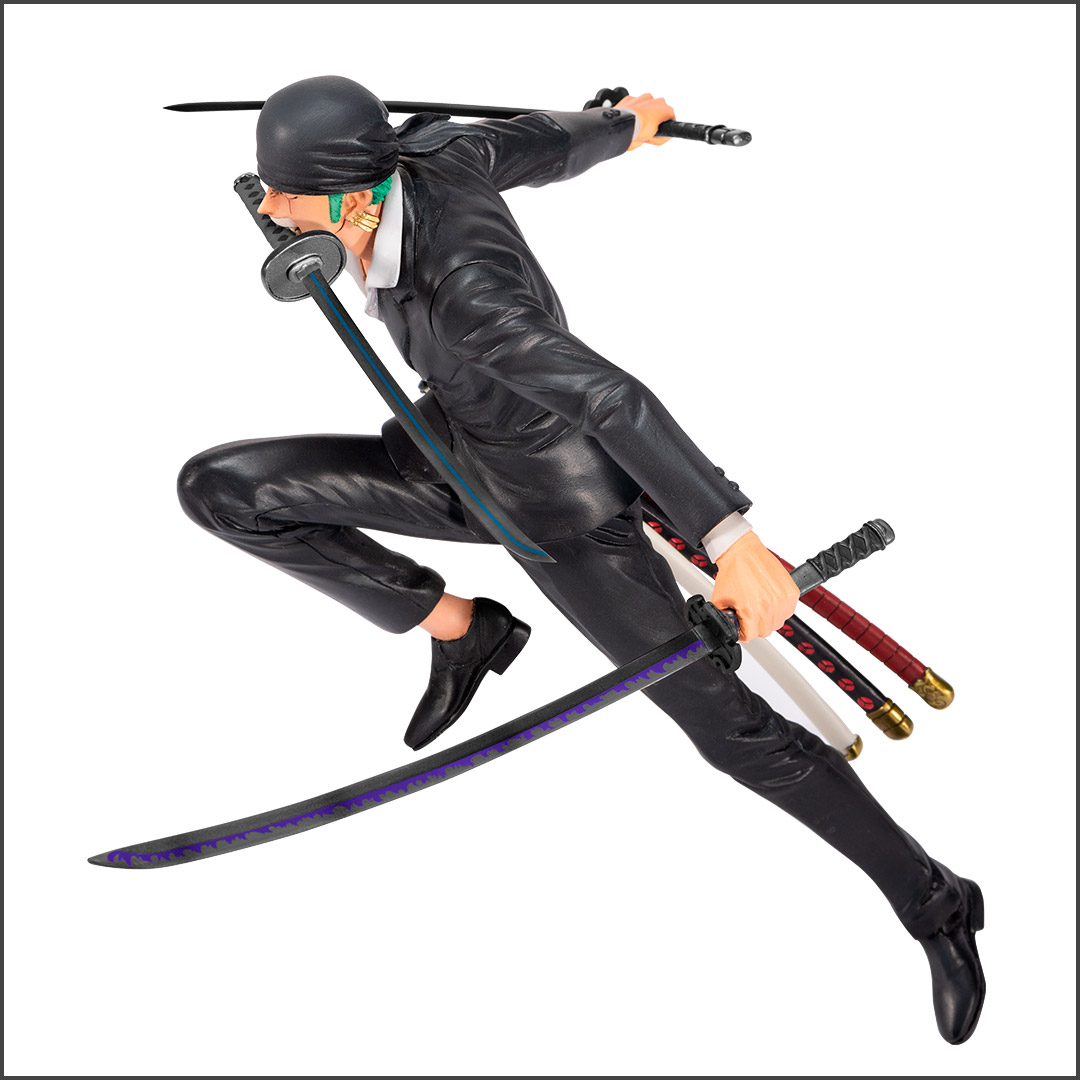 Zoro ของแท้ JP แมวทอง - Ichiban Kuji Banpresto [โมเดลวันพีช]