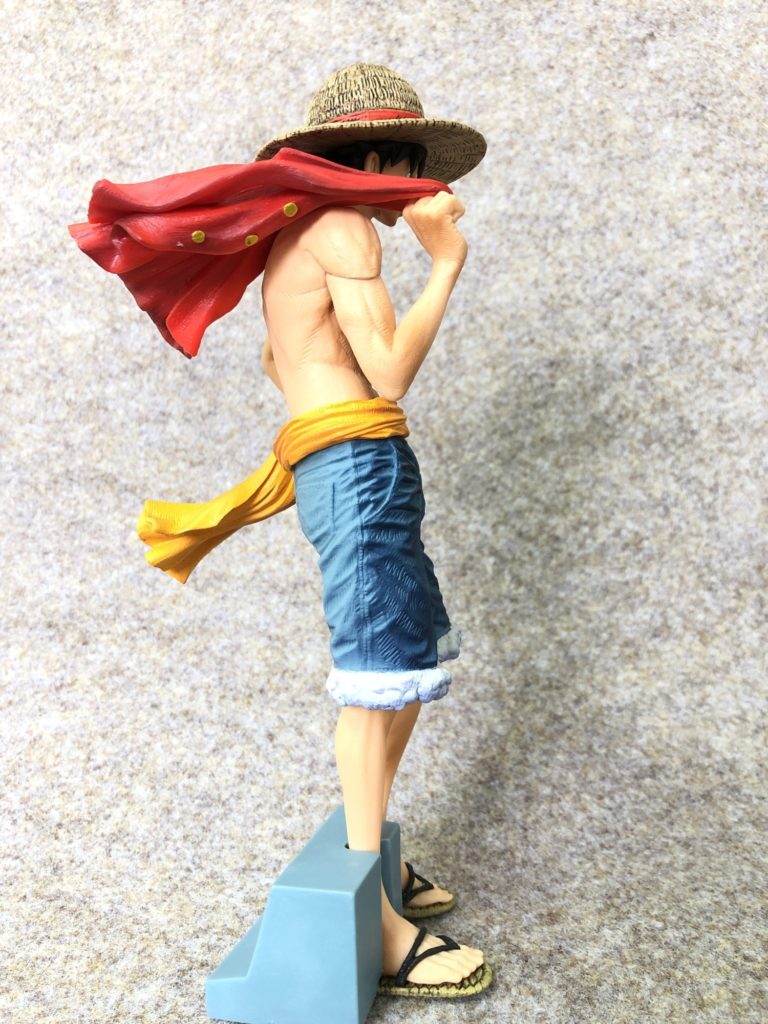 Luffy ของแท้ JP แมวทอง - Magazine Figure Banpresto [โมเดลวันพีช]