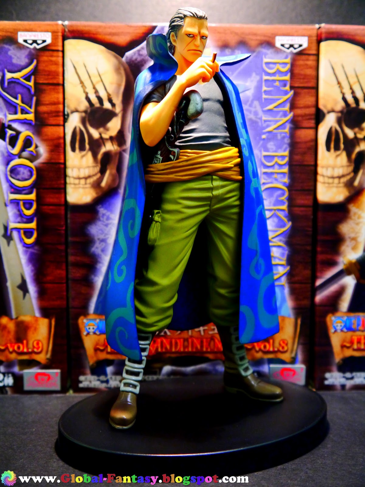 Ben Beckman ของแท้ JP แมวทอง - Grandline Men Banpresto [โมเดลวันพีช]