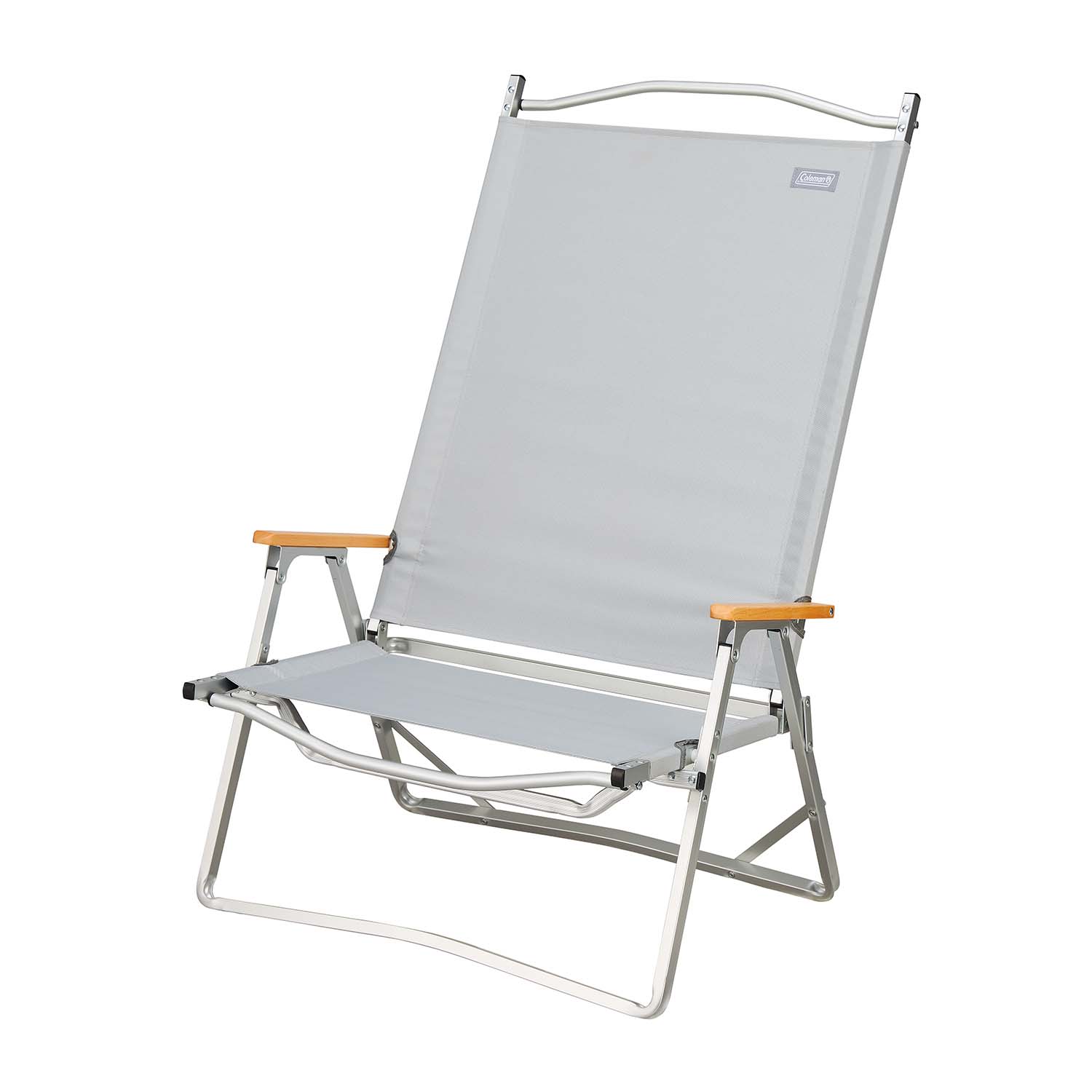 Coleman JP Folding Chair Wide Grey 38847 TOLC0606